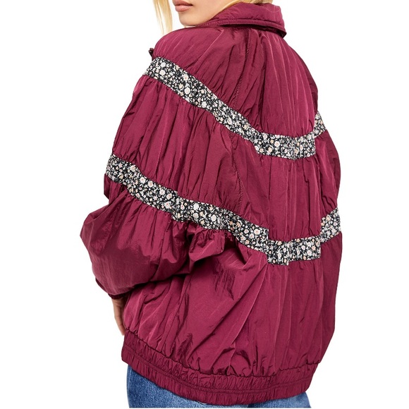 Free People On My Mind Bomber Jacket Size XS & S - Picture 2 of 9